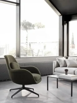 Fredericia Furniture Swoon Lounge Petit fra> Loungestole|Lænestole