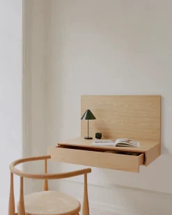 New Works Tana Wall Mounted Desk, walnut fra><noscript><img width=