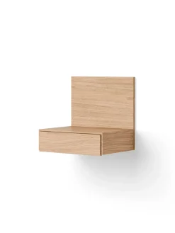 New Works Tana Wall Mounted Nightstand, walnut fra><noscript><img width=