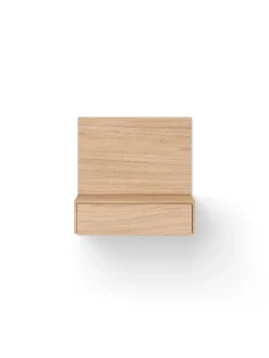 New Works Tana Wall Mounted Nightstand, walnut fra><noscript><img width=