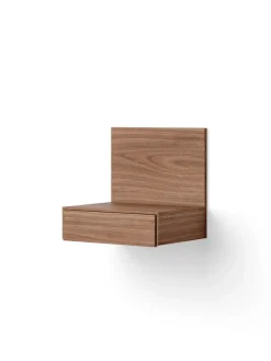 New Works Tana Wall Mounted Nightstand, black stained oak fra><noscript><img width=