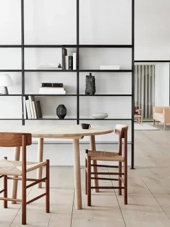 Fredericia Furniture Taro Spisebord Ø120 cm, sæbebehandlet eg fra><noscript><img width=