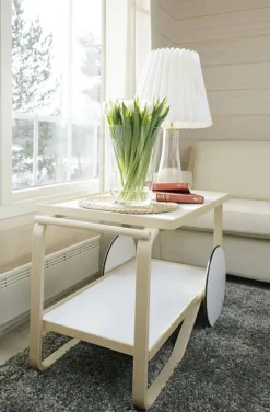 Artek Tea Trolley 901 fra> Rulleborde/Barvogn