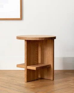 Nine Tee side table, round fra> Sideborde Og Små Borde