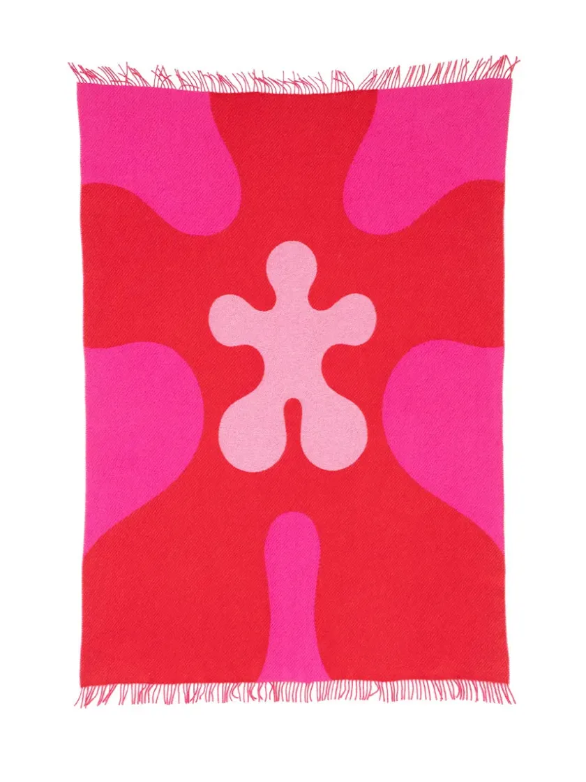 raawii Teenagers from Mars Plaid, red/pink/white fra> Puder Og Plaider