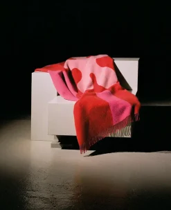 raawii Teenagers from Mars Plaid, red/pink/white fra> Puder Og Plaider