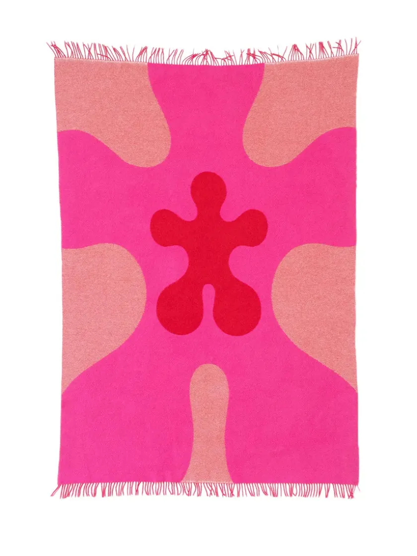 raawii Teenagers from Mars Plaid, red/pink/white fra> Puder Og Plaider