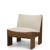 New Works Tenon Lounge Chair, fumed oak fra> Lænestole