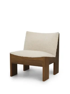 New Works Tenon Lounge Chair, fumed oak fra> Lænestole