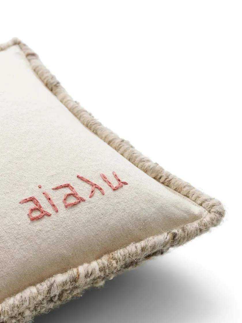 Aiayu Texture Nepal Wool Pillow, 30x40 fra> Puder Og Plaider|Puder
