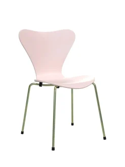 Fritz Hansen 70th Anniversary Edition 3107 Spisebordsstol, 7:14 AM Beige af Arne Jacobsen><noscript><img width=