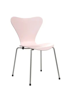 Fritz Hansen 70th Anniversary Edition 3107 Spisebordsstol, 7:14 AM Pink af Arne Jacobsen><noscript><img width=
