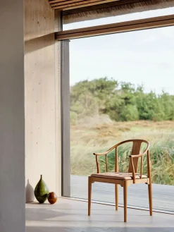 Fritz Hansen 80th Anniversary Edition Kinastolen af Hans J. Wegner> Spisebordsstole