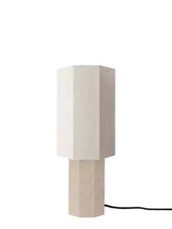 Louise Roe The Eight Over Eight Lamp Small, white marble fra><noscript><img width=