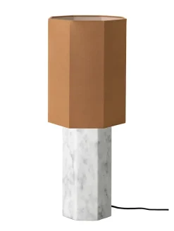 Louise Roe The Eight Over Eight Lamp Large, beige travertine fra><noscript><img width=