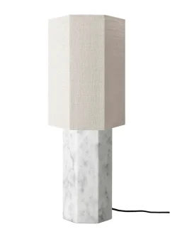 Louise Roe The Eight Over Eight Lamp Large, beige travertine fra><noscript><img width=