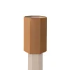 Louise Roe The Eight Over Eight Lamp Small, beige travertine fra> Spots