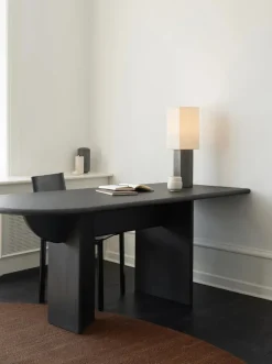 Louise Roe The Eight Over Eight Lamp Small, beige travertine fra><noscript><img width=