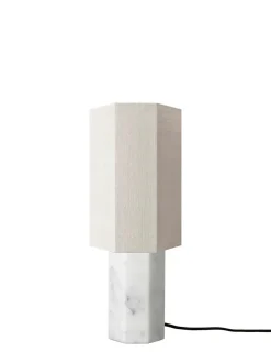 Louise Roe The Eight Over Eight Lamp Small, beige travertine fra><noscript><img width=