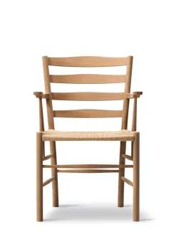 Fredericia Furniture The Klint Armchair, olieret eg fra> Spisebordsstole