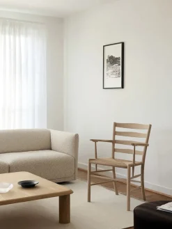 Fredericia Furniture The Klint Armchair, olieret eg fra> Spisebordsstole