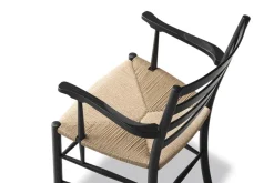 Fredericia Furniture The Klint Armchair, sortlakeret eg fra><noscript><img width=