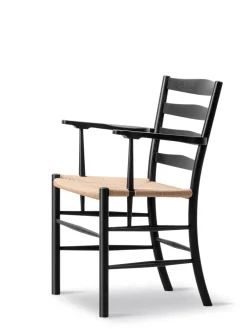 Fredericia Furniture The Klint Armchair, sortlakeret eg fra><noscript><img width=