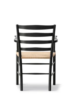Fredericia Furniture The Klint Armchair, sortlakeret eg fra><noscript><img width=