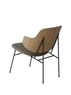 Audo Copenhagen The Penguin Lounge Chair, Læder fra><noscript><img width=