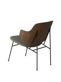 Audo Copenhagen The Penguin Lounge Chair, Læder fra><noscript><img width=