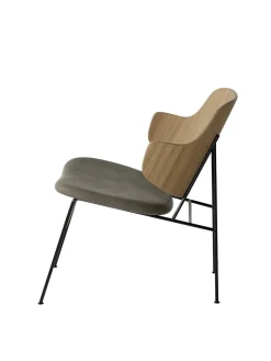 Audo Copenhagen The Penguin Lounge Chair, Læder fra><noscript><img width=