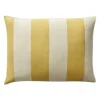Silkeborg Uldspinderi The Sweater Cushion, golden yellow fra> Puder Og Plaider|Puder