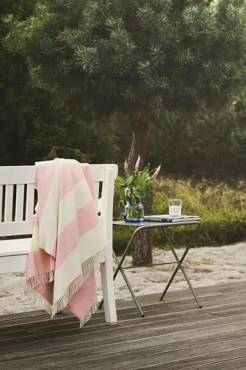 Silkeborg Uldspinderi The Sweater Plaid, blue fra> Puder Og Plaider