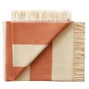 Silkeborg Uldspinderi The Sweater Plaid, orange fra> Puder Og Plaider