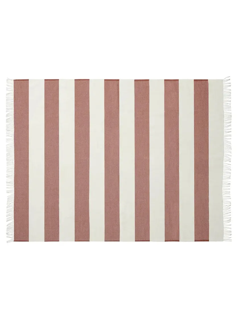 Silkeborg Uldspinderi The Sweater Plaid, rose fra> Puder Og Plaider