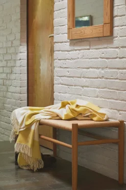 Silkeborg Uldspinderi The Sweater Plaid, yellow fra><noscript><img width=
