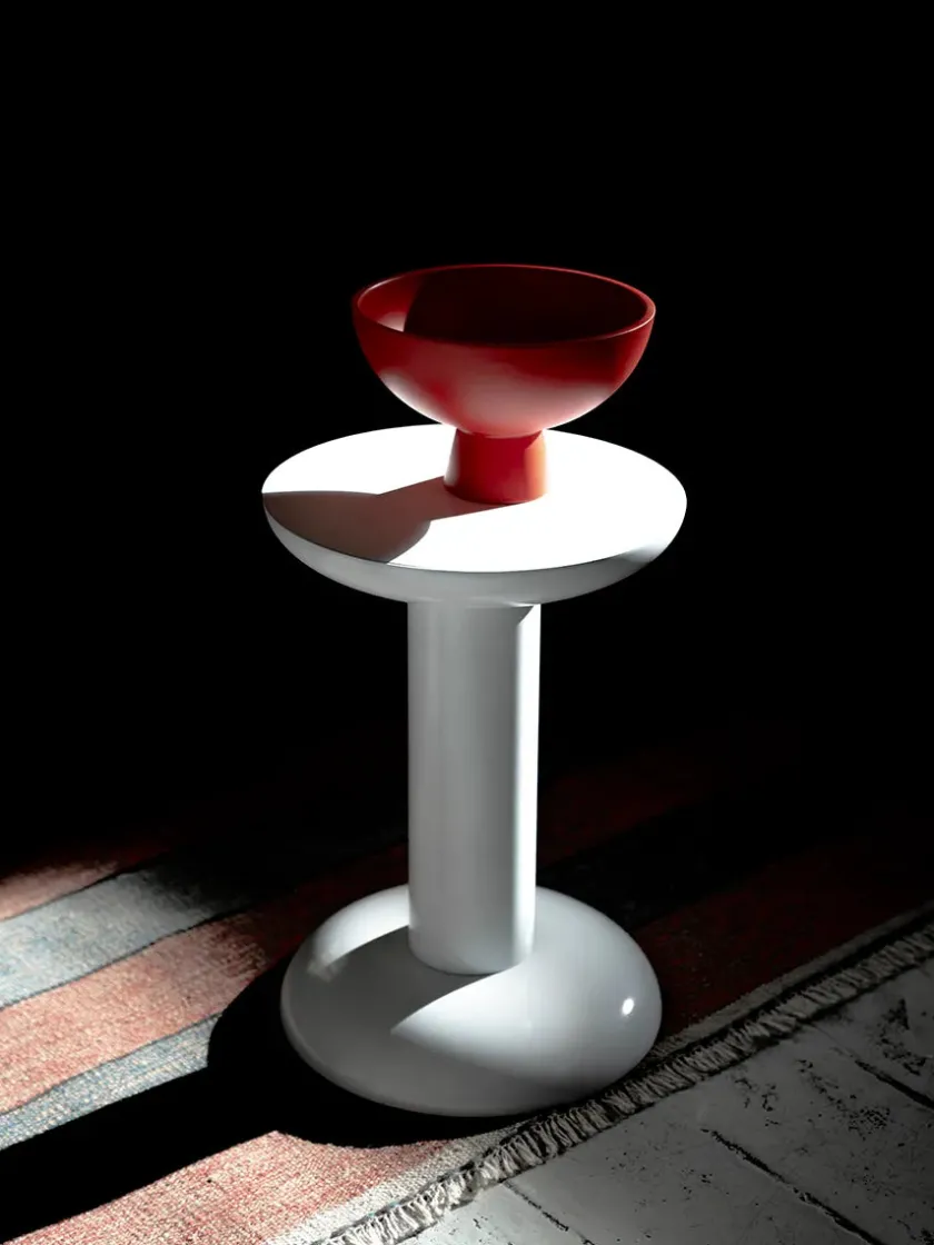 raawii Thing Sidebord/Skammel, white fra> Skamler