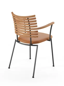 Naver Collection Tiger Armstol, cognac læder fra><noscript><img width=