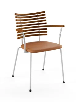 Naver Collection Tiger Armstol, cognac læder fra><noscript><img width=