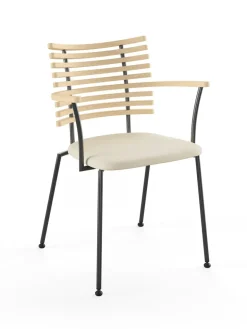 Naver Collection Tiger Armstol, cognac læder fra><noscript><img width=