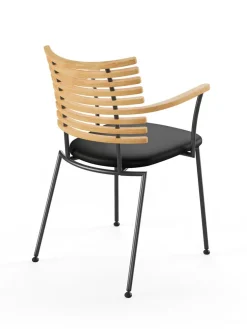 Naver Collection Tiger Armstol, creme læder fra><noscript><img width=