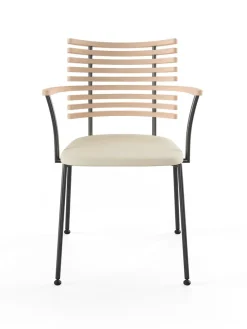 Naver Collection Tiger Armstol, creme læder fra><noscript><img width=