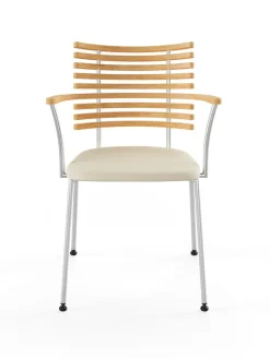 Naver Collection Tiger Armstol, creme læder fra><noscript><img width=