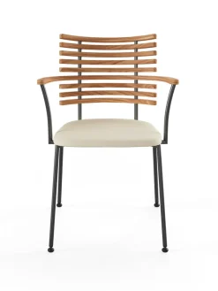 Naver Collection Tiger Armstol, creme læder fra><noscript><img width=