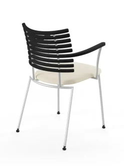 Naver Collection Tiger Armstol, creme læder fra><noscript><img width=