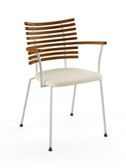 Naver Collection Tiger Armstol, creme læder fra><noscript><img width=