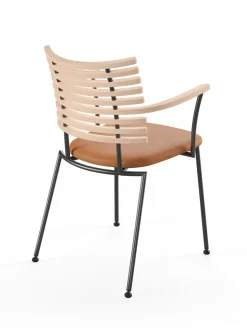 Naver Collection Tiger Armstol, creme læder fra><noscript><img width=