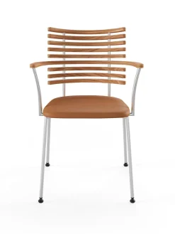 Naver Collection Tiger Armstol, creme læder fra><noscript><img width=