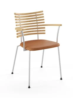 Naver Collection Tiger Armstol, sort læder fra><noscript><img width=