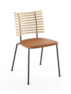 Naver Collection Tiger Stol, cognac læder fra><noscript><img width=